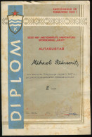 Estonia:Soviet Union:Sailing Diploma, Kingissepa Region II Place, 1967 - Diplômes & Bulletins Scolaires