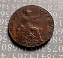 1/2 PENNY 1922 HALF GRANDE BRETAGNE (  (B12 36) - C. 1/2 Penny