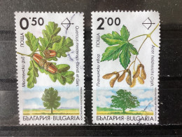 Bulgaria / Bulgarije - Set Trees 1992 - Used Stamps