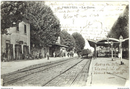 CPA - 84 - PERTUIS - La Gare - Chemin De Fer - Administration - Pertuis