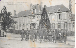 COURVILLE  ( 28 ) - Hôpital Temporaire - Ecole De Garçons - Courville