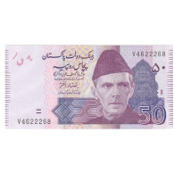 Pakistan, 50 Rupees, 2009, KM:56a, Undated, NEUF - Pakistán