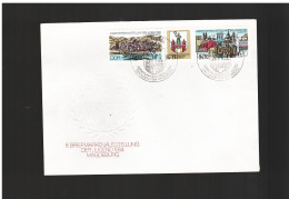 DDR - 6 7 1984 FDC ESPOSIZIONE FILATELICA GIOVANI FILATELICI - SCHWERIN - 1981-1990