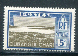 OUBANGUI- Taxe Y&T N°12- Neuf Sans Charnière ** - Ungebraucht