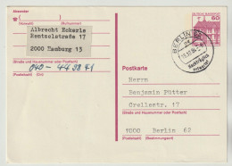 Bund Ganzsache 60 Pfg. Michel Nr. P135 Nachträglich Entwertet In Berlin 1984, Schloß Rheydt, Siehe 3 Scans - Cartes Postales - Oblitérées