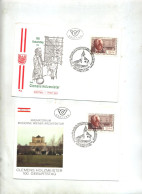 2 Lettre Fdc ? 1986 Fulpmes Clemens - FDC