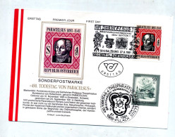 Lettre Fdc ? 1991 Villach Salzburg Paracelsus - FDC