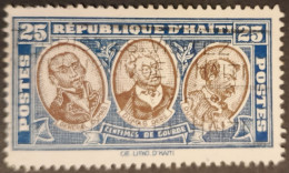 Haiti 1936 Alexandre Dumas Litterature Yvert 275 O Used - Schriftsteller