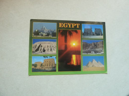 Egypte - Multi-vues - N°. 033 - Editions Golden Trade - Année 1996 - - Pyramides
