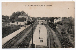La Gare. Vue Intérieure - Saint-André-le-Gaz