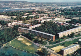 VERNEUIL SUR SEINE--1986--Vue Aérienne --Le Parc Noir--La Garenne (  Immeubles ) ...timbre...cachet - Verneuil Sur Seine