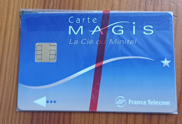 ANCIENNE CARTE A PUCE MAGIS MINTEL NEUVE NSB !!! - Otros & Sin Clasificación