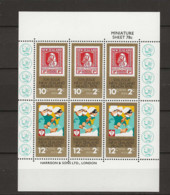 1978 MNH New Zealand Health Sheetlets Postfris** - Blocks & Kleinbögen