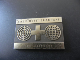 Schützen Medaille Shooting Medal - Schweiz Suisse Switzerland SMSV 1964 - Altri & Non Classificati