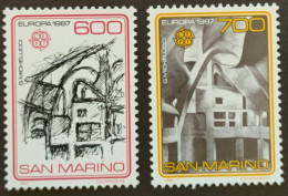 SAINT MARIN / YT 1148 - 1149 / EUROPA - ARCHITECTURE / NEUFS ** / MNH - Unused Stamps