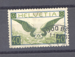 0ch  1885  -  Suisse  -  Avion :  Yv  14a  (o)  Papier Ordinaire - Usati