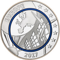 France, Médaille, Planète Bleue - Europe, 2017, Argent, FDC - Altri