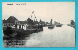 * Humbeek (Grimbergen - Vlaams Brabant) * Vue Sur Le Canal, De Vaart, Kanaal, Bateau, Péniche, Boat, Quai, TOP - Grimbergen