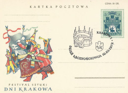 Poland Postmark D72.10.18 KRAKOW: Communication Worker's Day - Interi Postali