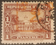 Haiti 1917 Palais Palace Surchargé S 2 D Yvert 231 O Used - Haïti