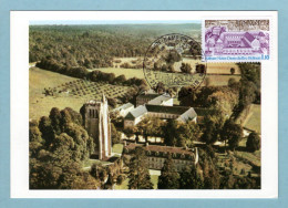 Carte Maximum 1978 - Abbaye Notre-Dame Du Bec-Hellouin - YT 1999 - 27 Bec-Hellouin - 1970-1979