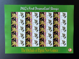 Papua New Guinea PNG 2007 Mi. 1244 Personalized Napoléon Ier Bonaparte Empereur Emperor Orchids Flowers - Napoleon