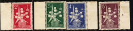 Belgique  1957 Propagande Pour Expo Bruxelles 1958 Y&T 1008 à 1011 (complet 4 Timbre - - Ungebraucht