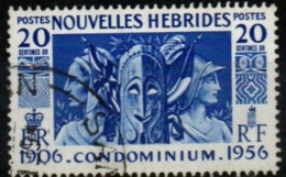 NOUVELLES-HEBRIDES 1956 O - Oblitérés