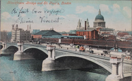 LONDON - Blackfriars Bridge And St Paul's - Altri