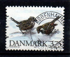 DANMARK DENMARK DANIMARCA  - 1994 - Passer Domesticus - Uccello Bird - Used Stamp - Altri & Non Classificati