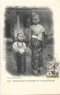 Petites Filles Laotiennes De Luang-Prabang (cliché De Sesmaisons) - Laos