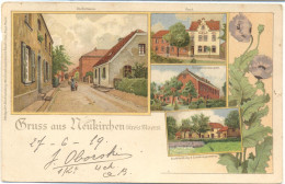 Gruss Aus Neukirchen -  ( Kreis Moers ) - Litho - Moers