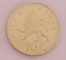 GRANDE BRETAGNE 10 PENCE ANNEE 1996 VOIR 2 SCANS - 10 Pence & 10 New Pence
