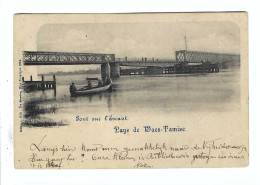 Temse Tamise   Pont Sur L'Escaui    1899  ! - Temse