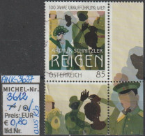 2021 - ÖSTERREICH - SM "100 J. Schnitzler's "Reigen" In Wien" 85 C Mehrf. -  O Gestempelt - S.Scan (3627o At) - Gebraucht