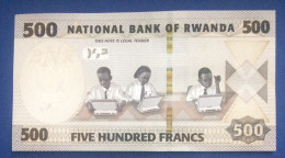 RWANDA 500 Francs UNC - Ruanda