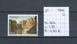 (TJ) IJsland 1986 - YT 602 (gest./obl./used) - Gebruikt