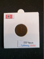 Pièce De 1 Reichspfennig De 1935E - 1 Reichspfennig
