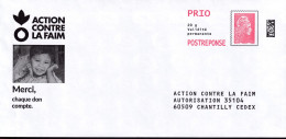FRA - PAP - ACTION CONTRE LA FAIM - N° 251941 Et N°339535 - Prêts-à-poster:Answer/Marianne L'Engagée