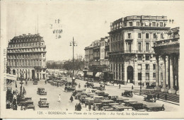 BORDEAUX , Place De La Comédie , Au Fond , Les Quinconces , 1943 , µ - Bordeaux