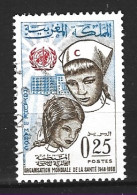 MAROC. N°555 Oblitéré De 1968. OMS. - OMS