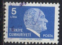 TURQUIE N° 2258 O Y&T 1979 Portrait D' Atatürk - Gebraucht