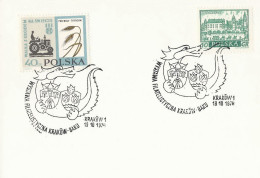 Poland Postmark (0881): D74.10.19 KRAKOW Philatelic Exhibition Baku Crest Dragon - Interi Postali