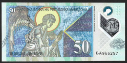 Macedonia 50 Denar 2018 P26 UNC - Macédoine Du Nord