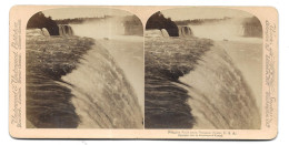 Niagara Falls From Prospect Point, U.S.A. Photo Stéréo Sur Carton 178x89 Mm (GF3897) - Stereoscopic