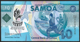 Samoa 10 Tala 2019 P45  UNC - Samoa