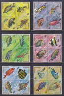 BURUNDI AERIENS N°  330 à 353 ** MNH Neufs Sans Charnière, TB (D5679) Poissons - 1974 - Posta Aerea