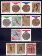 Polen 1965 - Olymp. Medaillen Für Polen, Nr. 1623 - 1630, Gestempelt / Used - Usati