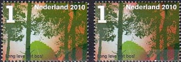 Netherlands 2010 - Mi 2788A (13¼ X 12¾) And 2788C (14½ X 14¼) - Forest (Treetops) - Altri & Non Classificati
