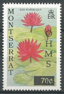 Montserrat 1985 - Red-water Lily - Altri & Non Classificati